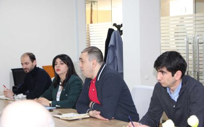 Հանդիպում «Անասնապահության զարգացում Հայաստանում՝ հյուսիս-հարավ 2» ծրագրի թիմի հետ, որն իրականացվում է SDA NGO-ի կողմից